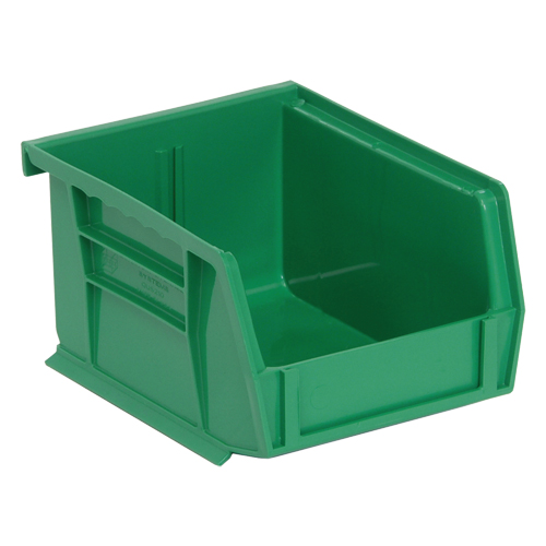 Ultra Stack & Hang Bin, 4-1/8" W x 3" H x 5-3/8" D, Green WestPier