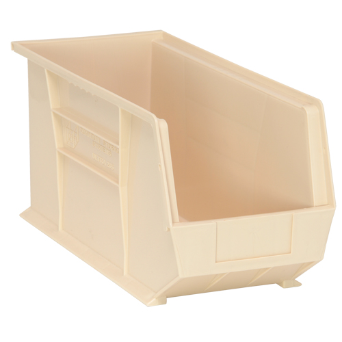 Ultra Stack & Hang Bin, 8-1/4" W x 9" H x 18" D, Ivory WestPier
