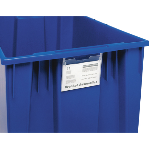 Support d'&eacute;tiquette pour contenant Stack & Nest WestPier
