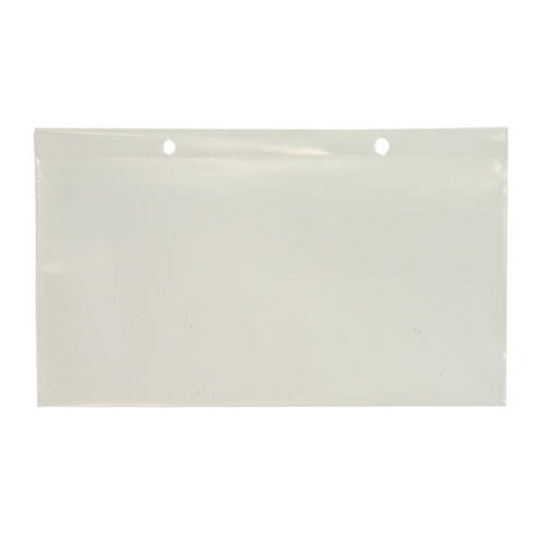 Support clair pour &eacute;tiquette, &agrave; pression, 5" lo x 8" la WestPier