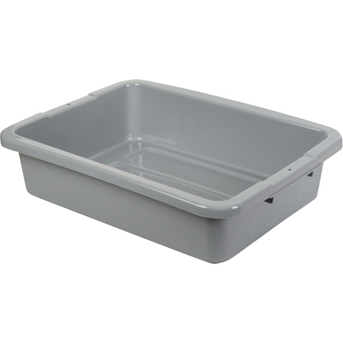 Bus/Utility Boxes - Grey, 5" H x 15" D x 20" L, Plastic, Grey WestPier