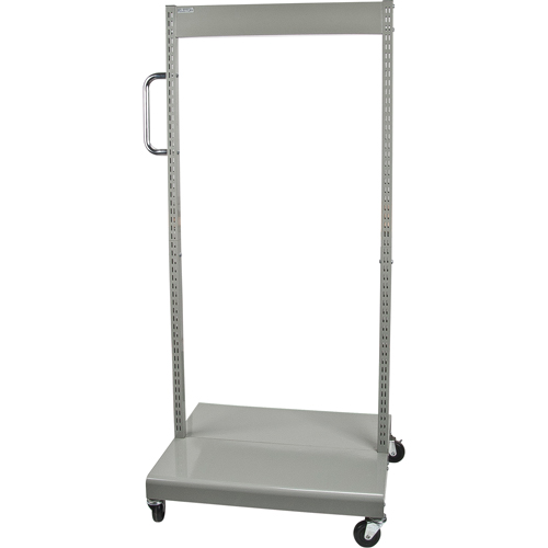 Mobile Tilt Bin Rack - Cart Only, Double-sided, 26-1/4" W x 22" D x 57-1/2" H WestPier