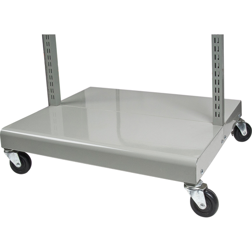 Mobile Tilt Bin Rack - Cart Only, Double-sided, 26-1/4" W x 22" D x 57-1/2" H WestPier