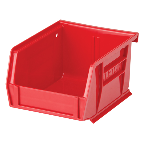 Bac empilable & &agrave; suspendre, 4-1/8" la, 3" h x 5-3/8" p, Rouge WestPier