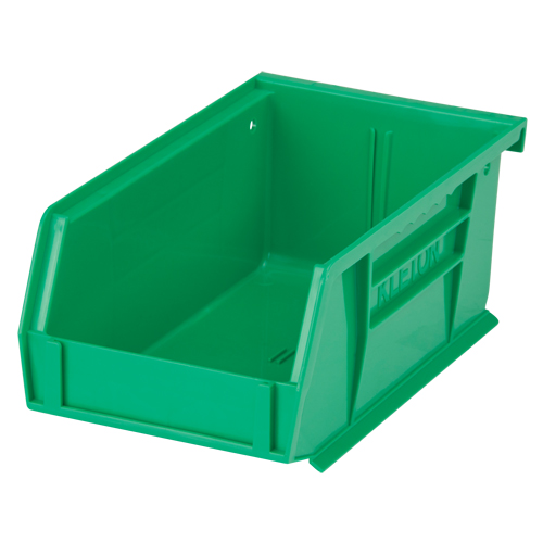 Stack & Hang Bin, 4-1/8" W x 3" H x 7-3/8" D, Green WestPier