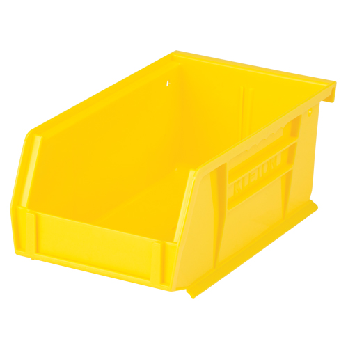 Bac empilable & &agrave; suspendre, 4-1/8" la, 3" h x 7-3/8" p, Jaune WestPier