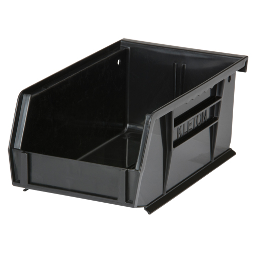 Stack & Hang Bin, 4-1/8" W x 3" H x 7-3/8" D, Black WestPier