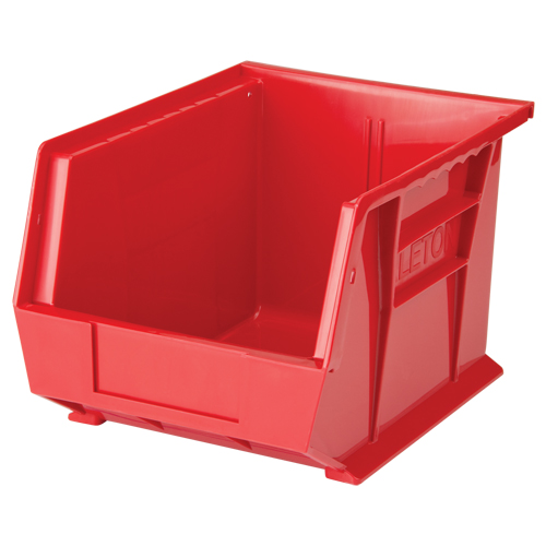 Stack & Hang Bin, 8-1/4" W x 7" H x 10-3/4" D, Red WestPier