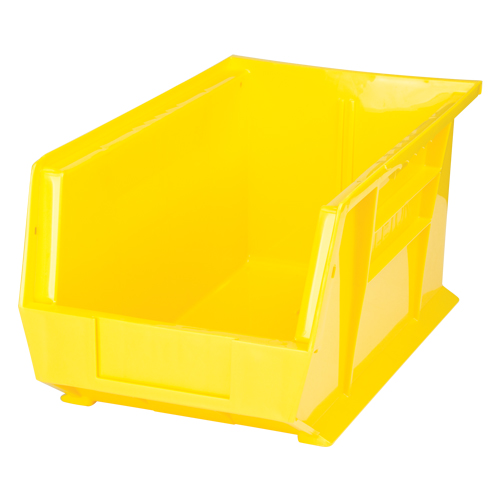 Stack & Hang Bin, 8-1/4" W x 7" H x 14-3/4" D, Yellow WestPier