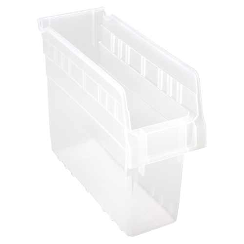 Bacs pour &eacute;tag&egrave;re Store-Max, 4-3/8" la x 8" H x 11-5/8" p, Transparent, Capacit&eacute; 44 lb WestPier
