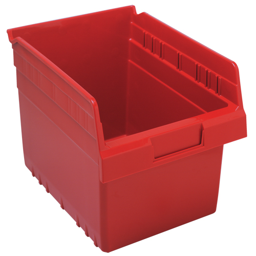 Bacs pour &eacute;tag&egrave;re Store-Max, 8-3/8" la x 8" H x 11-5/8" p, Rouge, Capacit&eacute; 44 lb WestPier