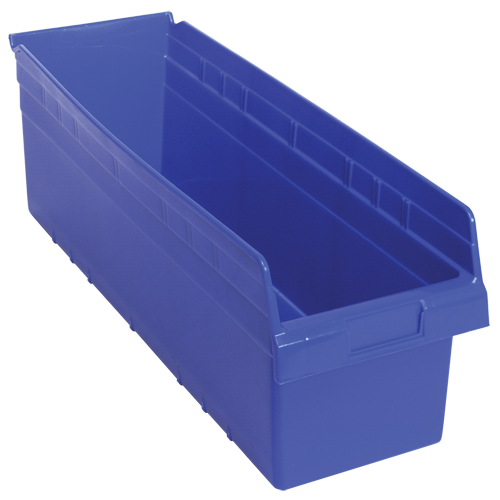 Bacs pour &eacute;tag&egrave;re Store-Max, 8-3/8" la x 8" H x 23-5/8" p, Bleu, Capacit&eacute; 68 lb WestPier