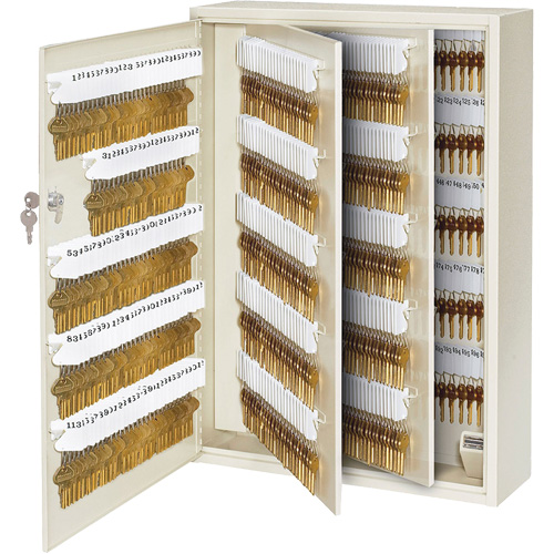 Heavy-Duty Key Cabinet, 730 Keys, Beige WestPier