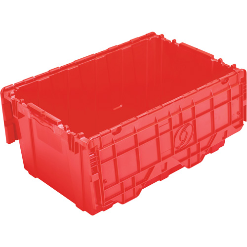 FP243C FliPak Nestable Tote, 26.9" x 16.9" x 12.1", Red WestPier