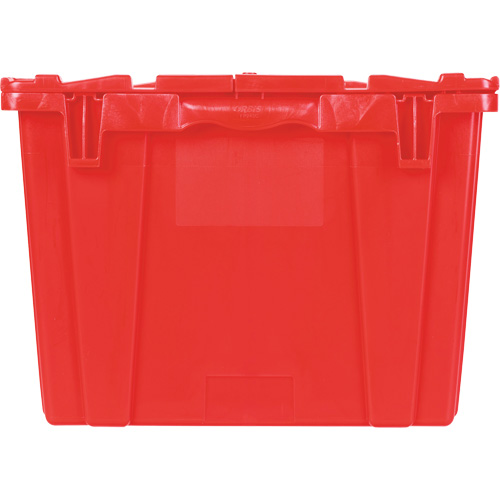 FP243C FliPak Nestable Tote, 26.9" x 16.9" x 12.1", Red WestPier