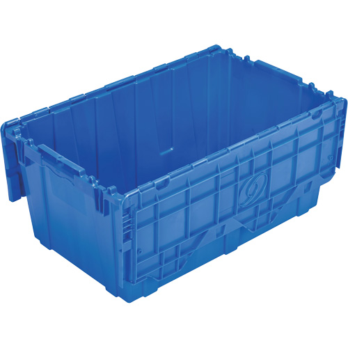FP243C FliPak Nestable Tote, 26.9" x 16.9" x 12.1", Blue WestPier