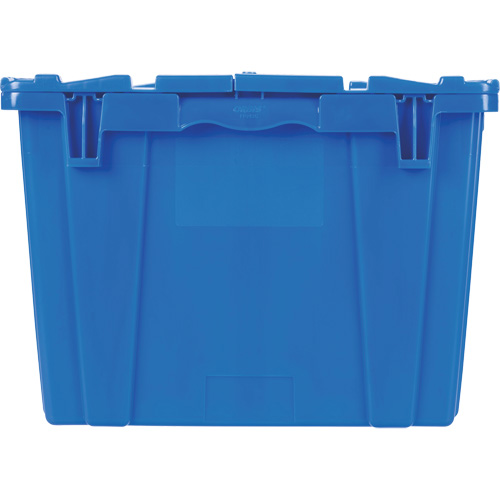 FP243C FliPak Nestable Tote, 26.9" x 16.9" x 12.1", Blue WestPier