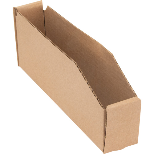 Deep Corrugated Parts Bins, 1-15/16" W x 11-1/4" D x 4-1/2" H, Beige WestPier