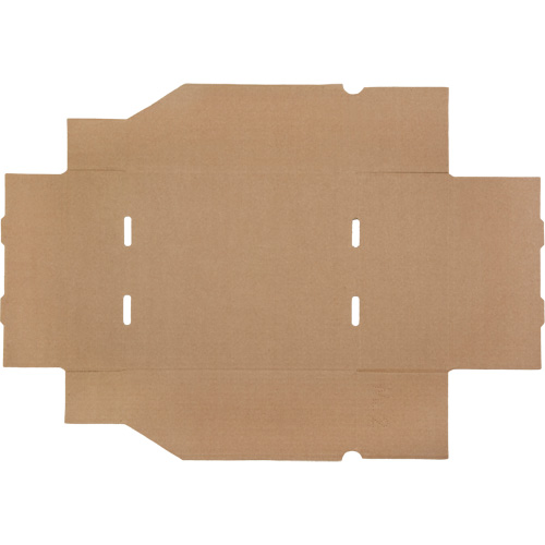 Deep Corrugated Parts Bins, 9-3/4" W x 11-1/4" D x 4-1/2" H, Beige WestPier