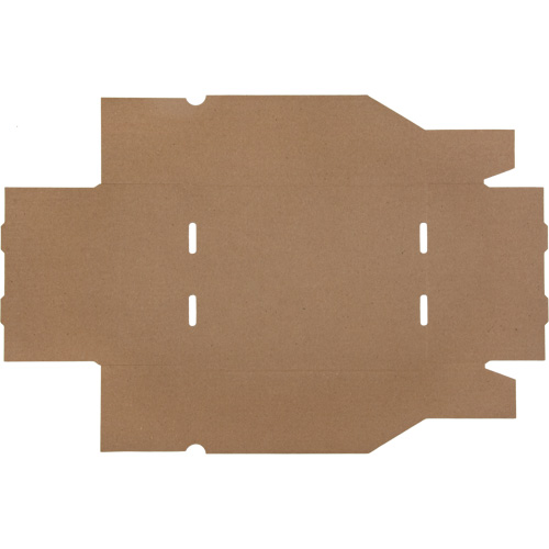 Deep Corrugated Parts Bins, 8-3/4" W x 11-1/4" D x 4-1/2" H, Beige WestPier