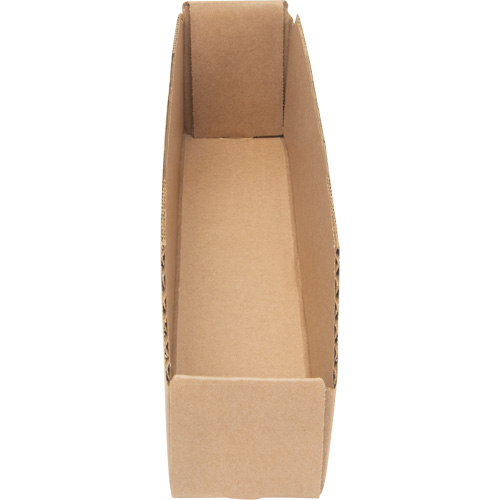 Boîtes profondes en carton ondul&eacute;, 1-7/8" la x 17-1/8" p x 4-1/2" h, Beige WestPier