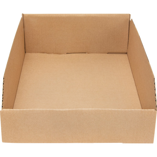 Deep Corrugated Parts Bins, 11-3/4" W x 17-1/4" D x 4-1/2" H, Beige WestPier