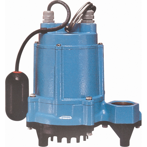 Pompes de puisard/pour effluents pour temp&eacute;ratures &eacute;lev&eacute;es, 50 gal./h, 115 V, 10,1 A, 1/3 CV WestPier