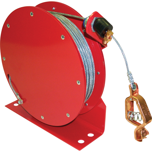 Retractable Grounding Wires, 50' Length, Heavy-Duty WestPier