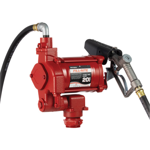 AC Utility Rotary Vane Pumps with Nozzle, 115 V, 20 GPM WestPier