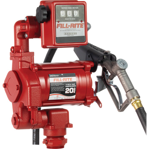 AC Utility Rotary Vane Pumps, 115 V, 20 GPM WestPier