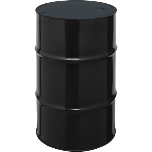 Steel Drums, 55 US gal (45 imp. gal.), Unlined, Black, Closed Top, 1A1/X1.8/300, 20 Gauge WestPier