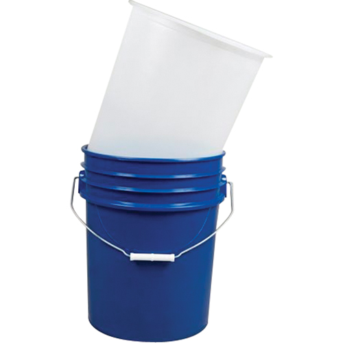 Doublures pour seaux en acier, 11-1/4" dia. x 12-1/4" h, 5 gal. US (4,16 gal. imp.) capacit&eacute; WestPier