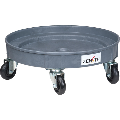 Leak Containment Drum Dolly, 24.25" dia. X 8.625" H, 1.5 US Gal. Spill Cap. WestPier
