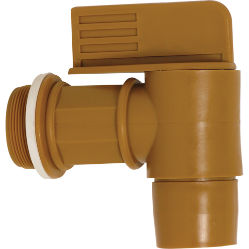 Flo-King&reg; Manual-Closing Drum Faucet, Polyethylene, 2" NPT WestPier
