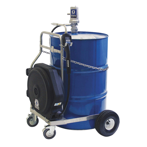 Pompe &agrave; huile pneumatique de s&eacute;rie LD, 7,8 gal./min, Rapport de pression de 3:1 WestPier