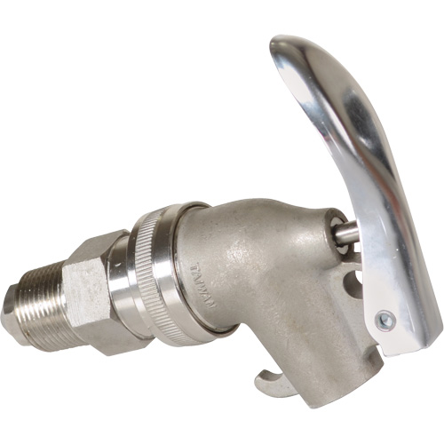 Manual Drum Faucet, Stainless Steel, 3/4" NPT WestPier
