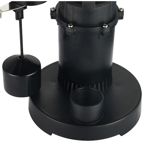 Thermoplastic Submersible Sump Pump, 2560 GPH, 115 V, 4.6 A, 1/3 HP WestPier