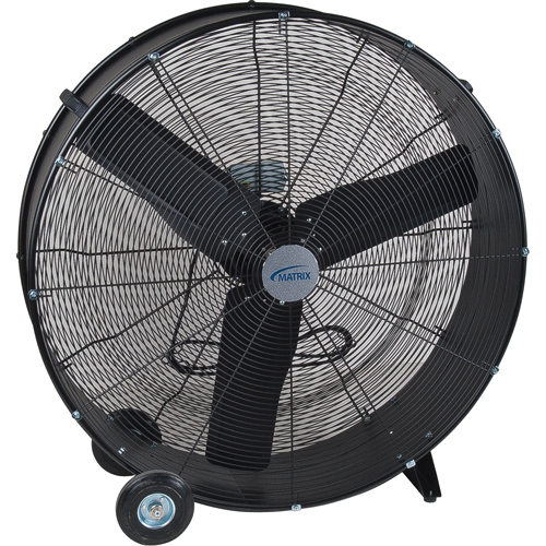 Light Industrial Direct Drive Drum Fan, Industrial, 2 Speed, 36" Diameter WestPier
