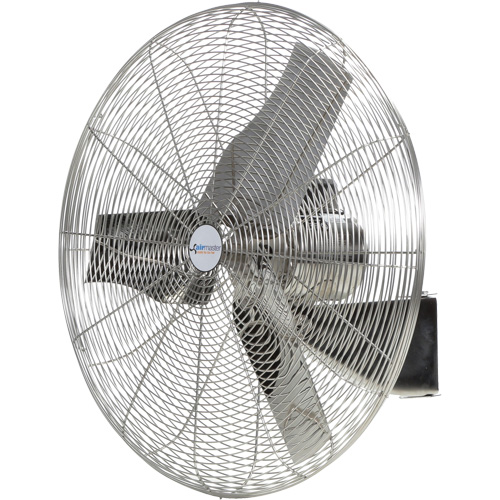 Ventilateurs en acier inoxydable lavables &agrave; grande eau pour service alimentaire, Industriel, 1 vitesses, Diam&egrave;tre de 20" WestPier