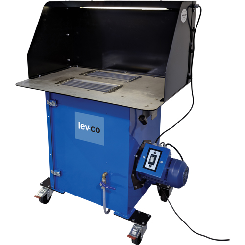 Cabines &agrave; ventilation verticale s&eacute;rie Sledgehammer, 120 V, 1200 pi³/min, 35" la x 24" l WestPier