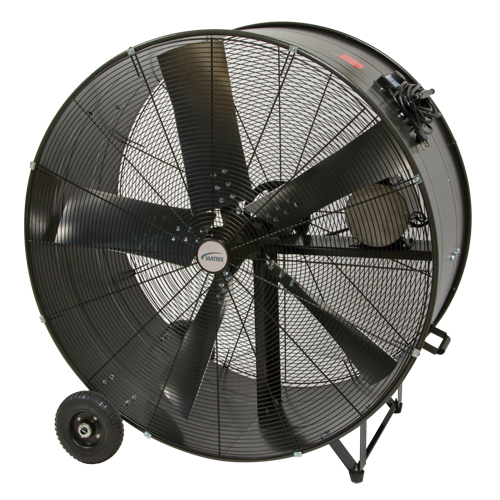 Ventilateur tambour robuste et fixe &agrave; courroie, Industriel, 2 vitesses, Diam&egrave;tre de 42" WestPier