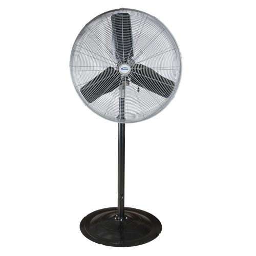 Ventilateur oscillant sur socle avec moteur &eacute;tanche &agrave; l'eau, Robuste, 3 Vitesses, Diam&egrave;tre de 30" WestPier