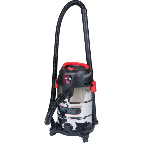 Aspirateur, Secs-humides, 6 CV, 8 gal. US (30,3 litres) WestPier
