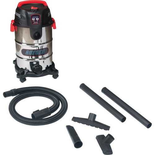 Aspirateur, Secs-humides, 6 CV, 8 gal. US (30,3 litres) WestPier
