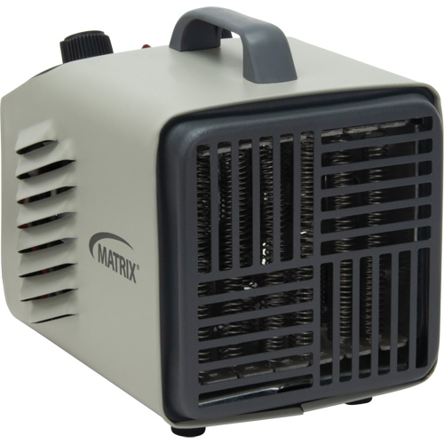 Personal Metal Shop Heater with Thermostat, Fan, Electric WestPier