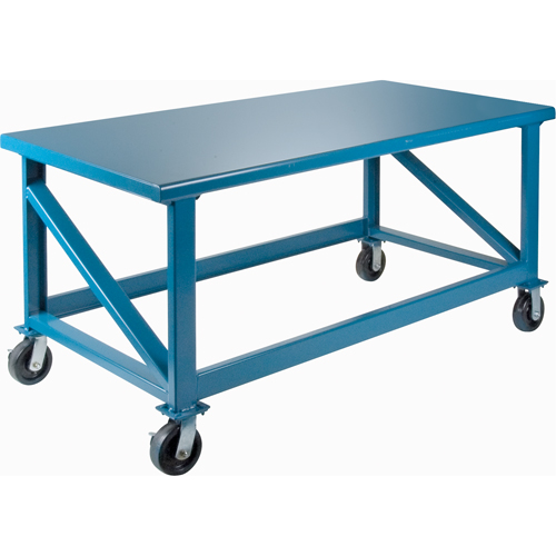 Extra Heavy-Duty Workbenches - All-Welded Benches, Steel Surface WestPier