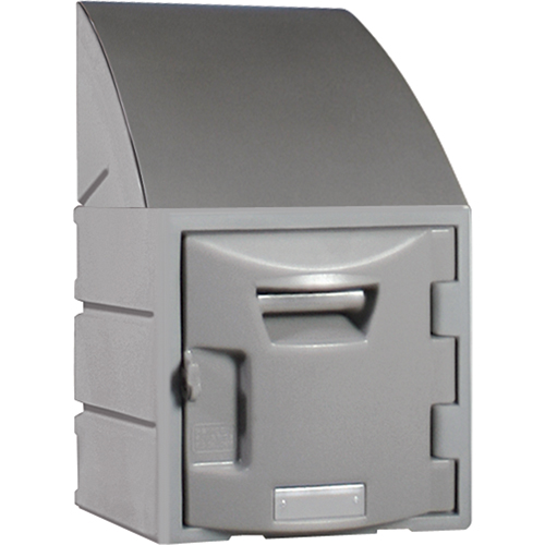 Locker, 12" x 15" x 25", Grey, Assembled WestPier