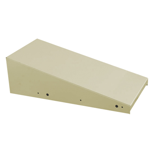 Clean Line Economy Lockers Slope Top, 1 Bank, 18" D x 12" W x 6" H, Beige, Steel WestPier