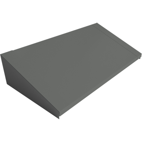 All-Welded Concorde - Heavy-Duty Lockers Sloping Top, 3 Bank, 18" D x 36" W x 6" H, Steel WestPier