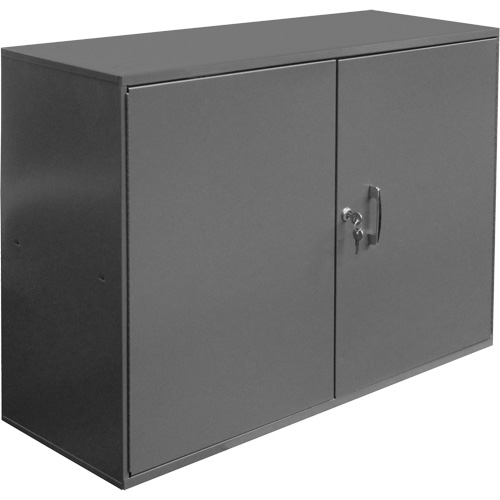 Armoire pour accessoires abrasifs, Acier, 2 tiroirs, 33-3/4" x 11-7/8" x 23-7/8", Gris WestPier